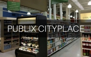 Inside of Publix CityPlace Grocery Store