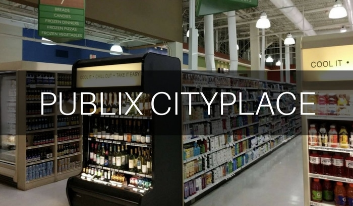 Inside of Publix CityPlace Grocery Store